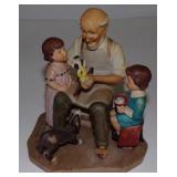 Norman Rockwell Authentic Figurine Americana The