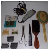 Vintage Barber Shop Lot w/ Wahl Clippers Works,
