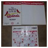 Vintage St. Louis Cardinals The Movie Display