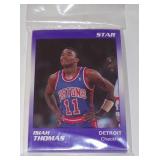Vintage 1991 Isiah Thomas Star Basketball Cards -