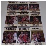 (9) 1997 Upper Deck Michael Jordan Michael's