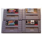 (4) Super Nintendo Video Games - Metal Combat,