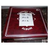 Vintage Baseball Cards in Binder w/ 55 Pages That
