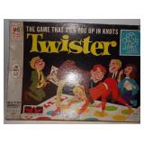 Vintage 1967 Milton Bradley Twister Board Game
