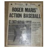 Vintage Roger Maris Action Baseball 20' x 15'