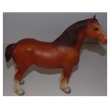 Vintage Breyer Molding Clydesdale Horse -