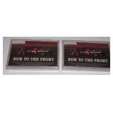 (2) Dale Earnhardt Run To The Front Cassette Tape