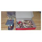 Vintage Atlas Model Railroad Houses and