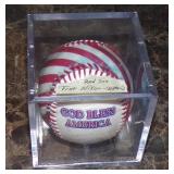 Trot Nixon Signed Baseball - Raleigh Hot Stove