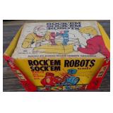 Vintage 1966 Louis Marx Rock'em Sock'em Robots w/
