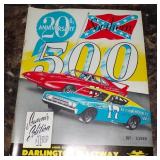 Vintage 1969 Southern 500 Darlington Raceway