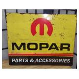Mopar Parts & Accessories Metal Sign