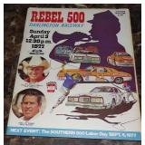 Vintage 1977 Rebel 500 Darlington Raceway