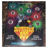 Vintage 1973 Southern 500 Darlington Raceway