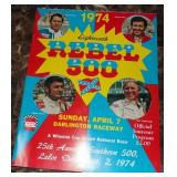 Vintage 1974 Rebel 500 Darlington Raceway