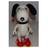 Vintage 1966 Roller Skate Snoopy 9' Tall Figure -
