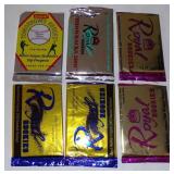 (6) Packs of Royal Rookies & ProCards Baseball