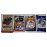 (4) Packs of Fleer & Studio Baseball Cards -