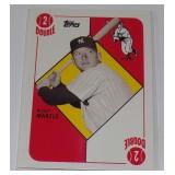 Mickey Mantle Topps Double Baseball Card WM7