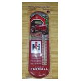 Metal Farmall International Harvester Thermometer
