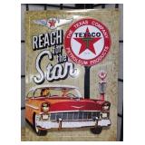 Metal Texaco Reach for the Star Sign