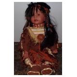 Native American Indian 20' Doll - Very Well Made