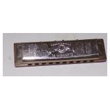Vintage M. Hohner Old Standby Harmonica - Germany