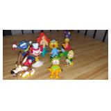 Vintage Box Lot of Toy Action Figures - S