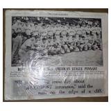 Vintage Picturegrams Boston Red Sox Win American
