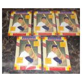 (5) Carl Yaz Yastrzemski Puzzle Cards