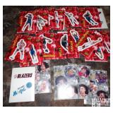 Lot of NBA Basketball Stickers