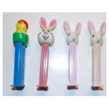 (4) Vintage Easter Pez Dispensers - Bunny + more