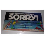 Vintage 1964 & 1972 Sorry Board Game w/ 2 Playing