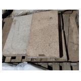Stone 30 x 16.5 x 1. Different colors