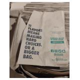 Paper bags 1/6. 6-500 ct packs