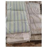 Outdoor cushions. 3 total. 45 x 21