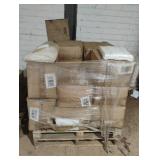 88 x 90 white queen duvet covers. 150 total