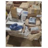 Trash bags, Himalayan salt blocks, stainless