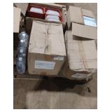 Disposable masks, hand soap, parsley flakes exp.