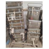 Industrial totes. Approximately 17