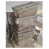 Industrial totes. Approximately 25