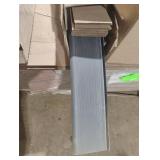 Spray bottles, plastic bags and base boards and