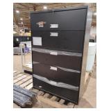 Metal file cabinet with keys 5 drawer. 42 x 64 x