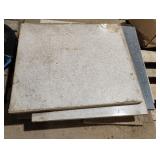 Stone pieces. Various colors and sizes 30 x 16 x