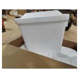 Foam coolers 24 can capacity. 12 total