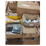 Body sliders, emergency lights, easy off and