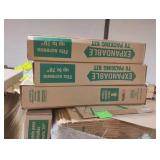 Cardboard boxes approximately 200 and 4 cardboard