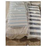 Outdoor cushions. 3 total. 46 x 21