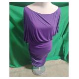Ladies purple dress. Size L