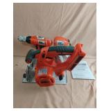 Fire Storm by Black & Decker 18V drill, Circular